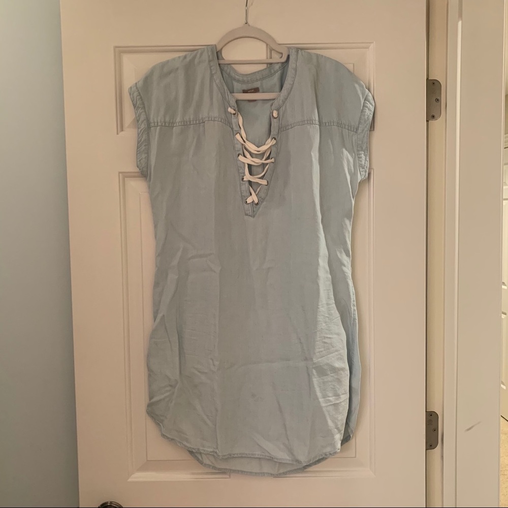 Aerie Denim Jean Dress